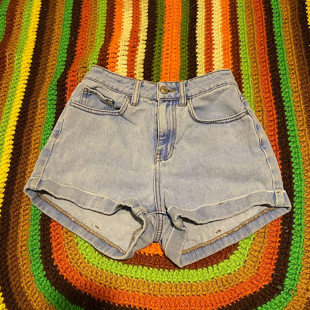 Pacsun Semi High Waisted Mom Shorts